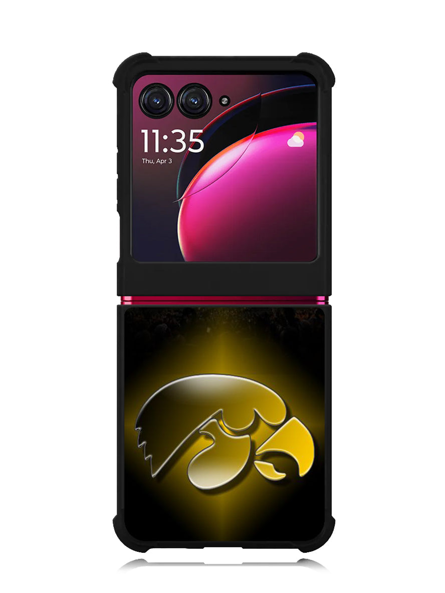 Iowa Hawkeyes Motorola Moto Razr Plus 2023 , Moto Razr+ 2023 Case