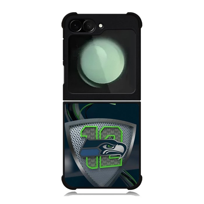 Seattle Seahawks 12 Samsung Galaxy Z Flip 6 Case