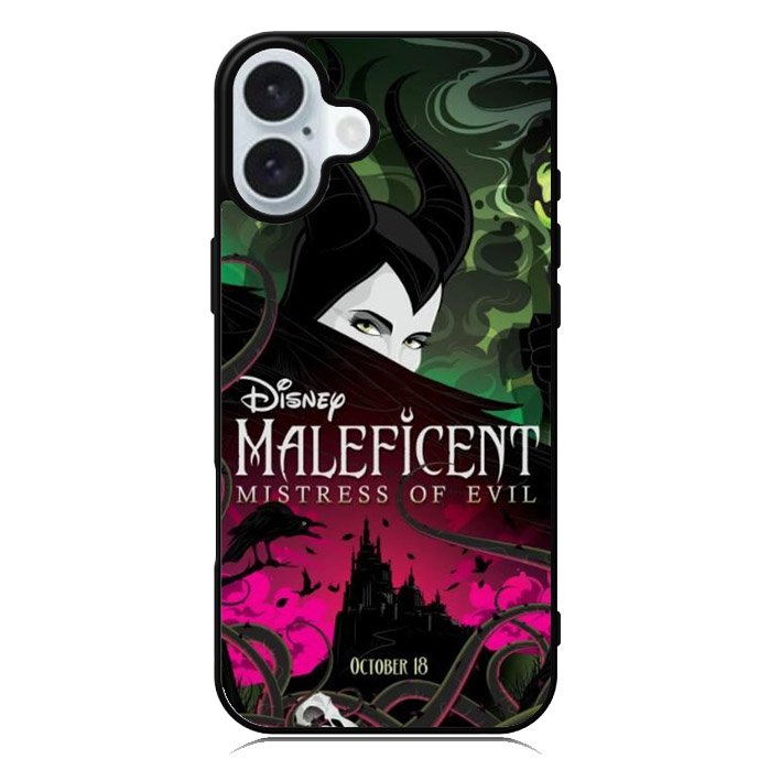 Maleficent Sleeping iPhone 16 Plus Case QC0024