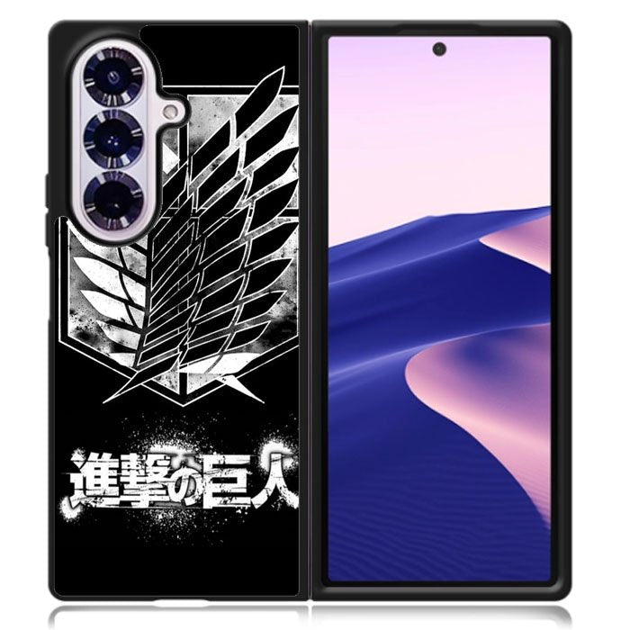 Attack On Titan Samsung Galaxy Z Fold 7 Case OV3935
