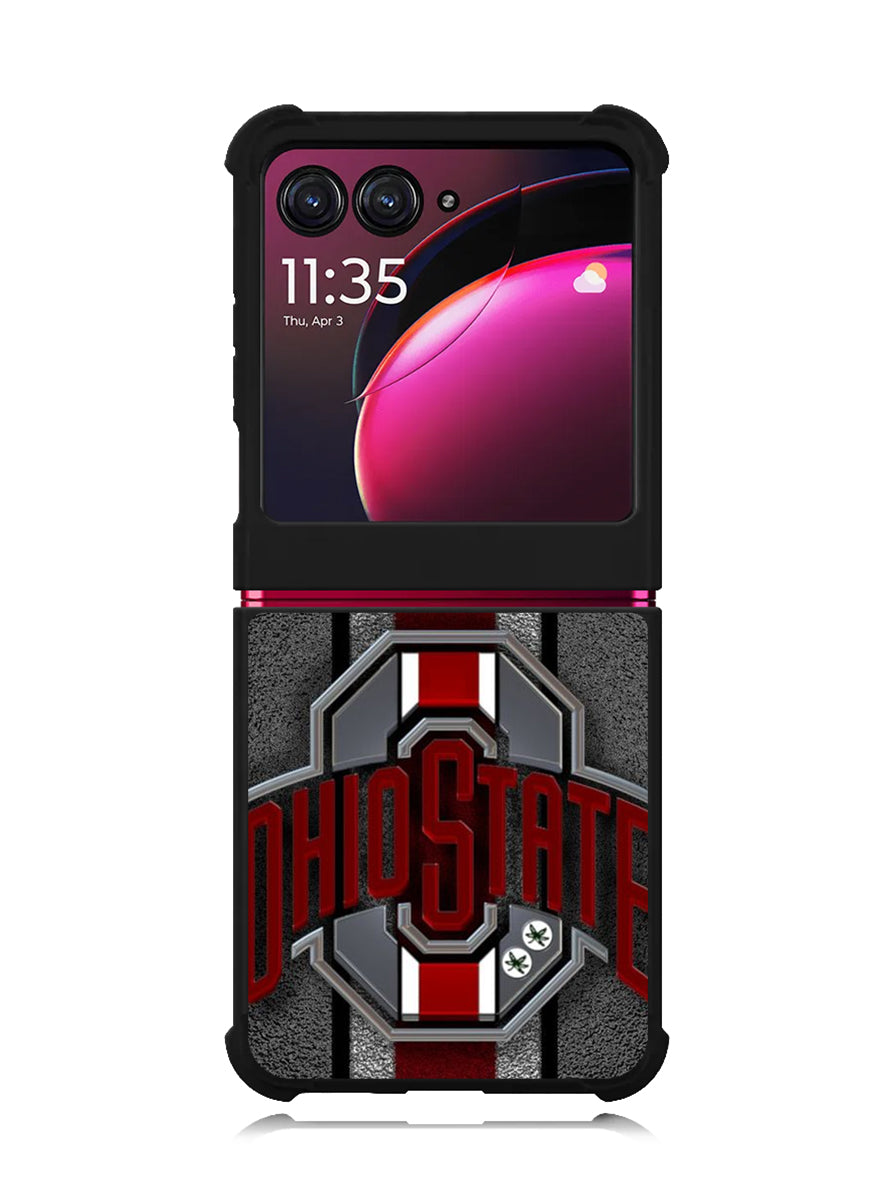 Ohio State 3rd Motorola Moto Razr Plus 2023 , Moto Razr+ 2023 Case