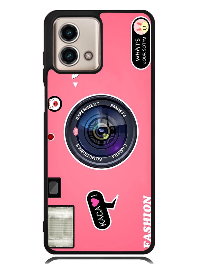 Camera Pink Motorola Moto G Stylus 5G 2023 Case OV5967