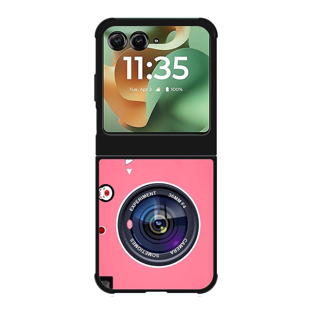 Camera Pink Motorola Moto RAZR 2025 Case OV5967