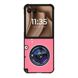 Camera Pink Motorola Moto RAZR Plus 2025 Case OV5967