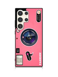 Camera Pink Samsung Galaxy S23 Ultra 5G Case QC5967