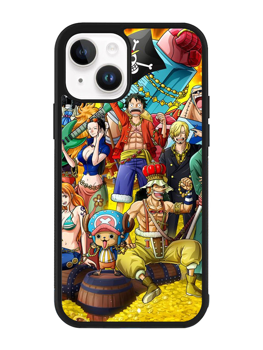 One Piece All Team iPhone 14 Plus Case QC5822