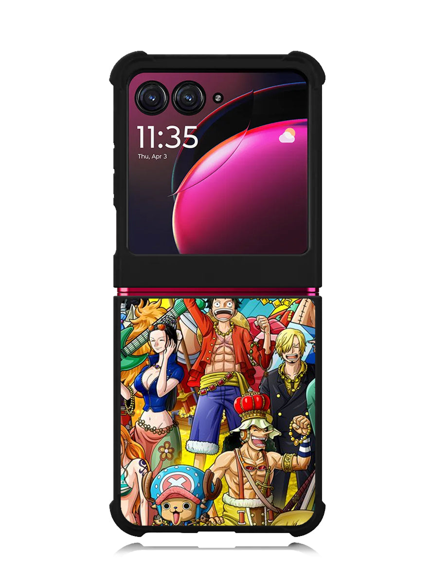 One Piece All Team Motorola Moto Razr Plus 2023 , Moto Razr+ 2023 Case OV5822