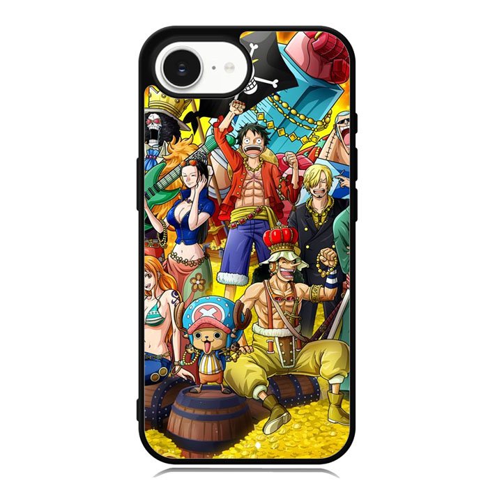 One Piece All Team iPhone 16e Case OV5822