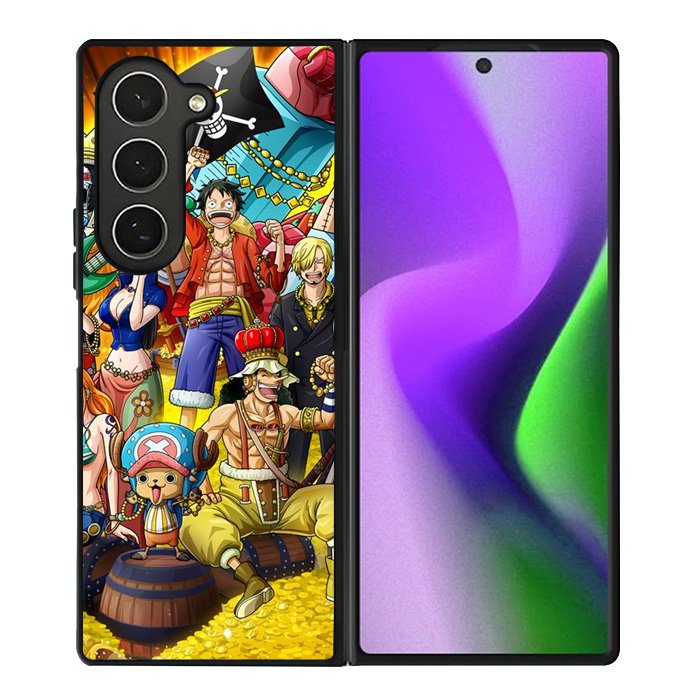 One Piece All Team Samsung Galaxy Z Fold 6 5G 2024 Case OV5822