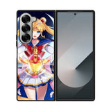 Pretty Guardian in a Sailor Samsung Galaxy Z Fold 7 5G Case QC5805
