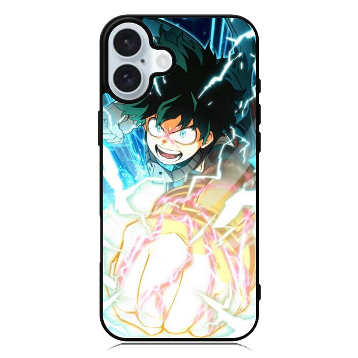 My hero academia iPhone 16 Plus Case QC3205