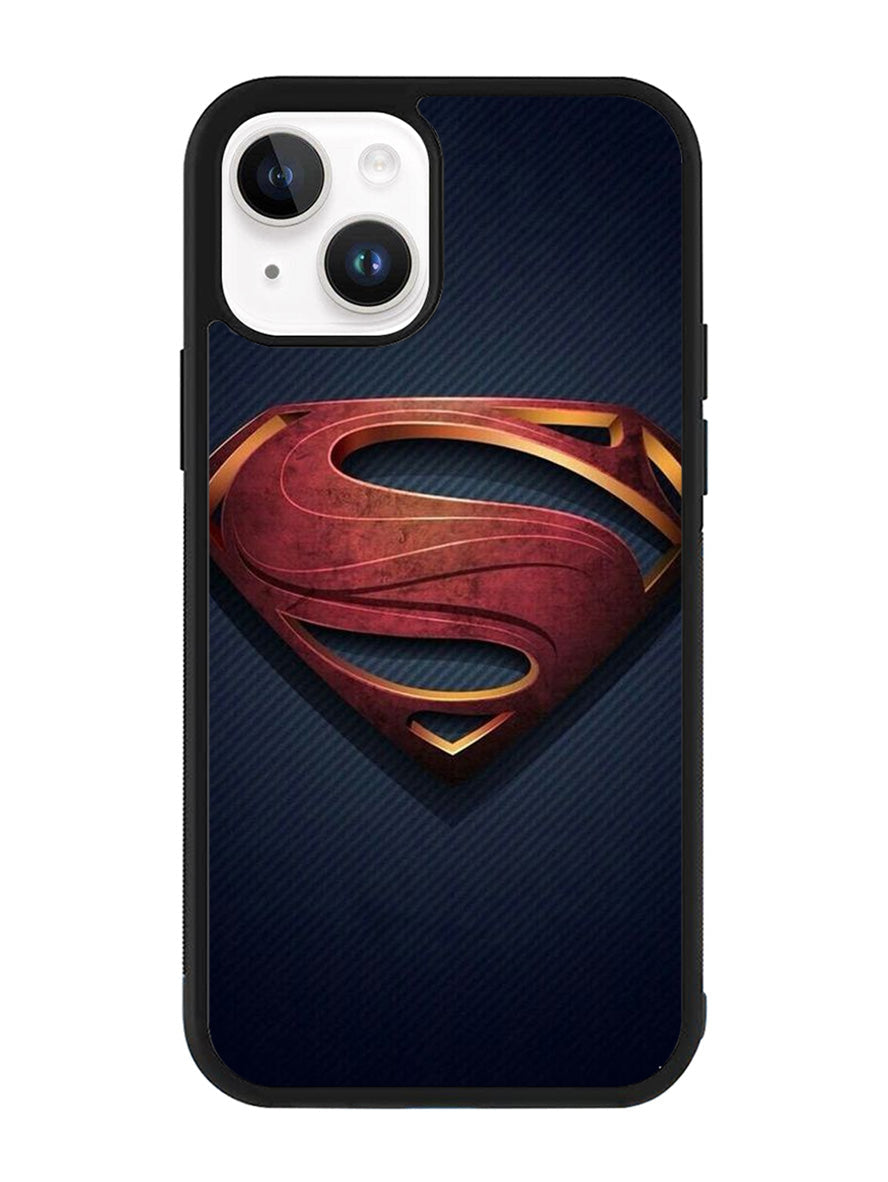 Superman Logo iPhone 14 Plus Case QC2297