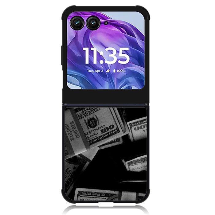 Dollar Bill Motorola Moto Razr Plus 2024 , Moto Razr+ 2024 Case OV5945