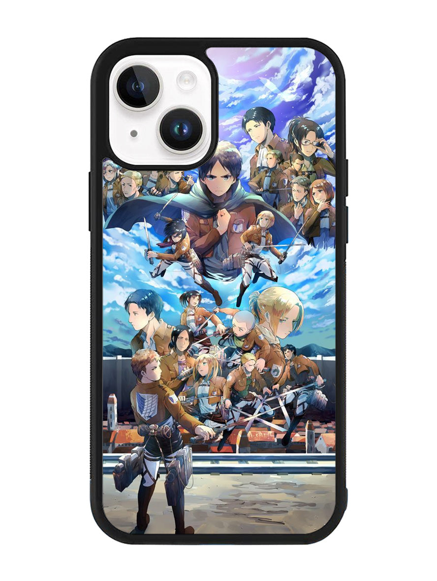 attack on titan iPhone 14 Plus Case QC3933
