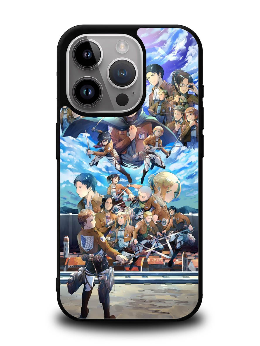 attack on titan iPhone 16 Pro Max Case QC3933