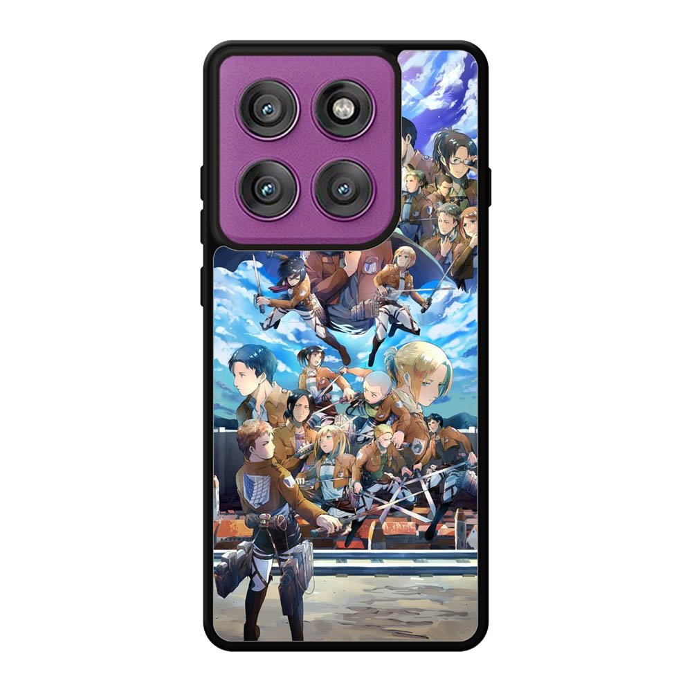 attack on titan Motorola Moto Edge 60 Pro Case QC3933