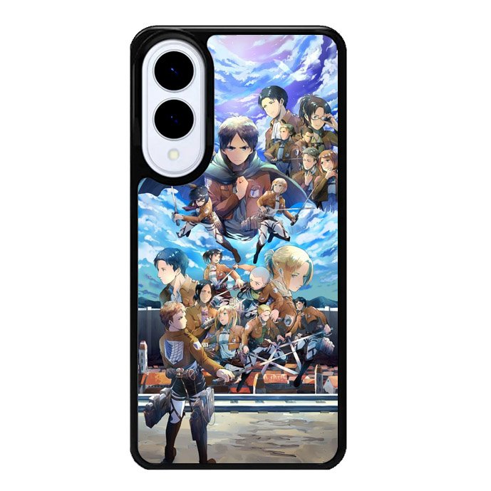 attack on titan Samsung Galaxy S25 Edge 5G Case OV3933