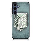 attack on titan Logo Samsung Galaxy S25 FE Case OV3930