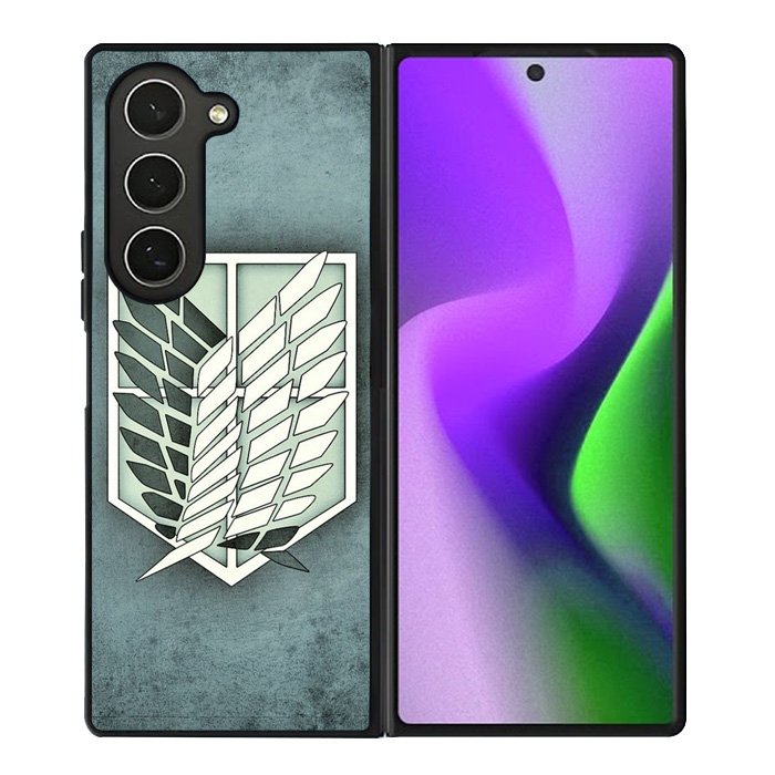 attack on titan Logo Samsung Galaxy Z Fold 6 5G 2024 Case OV3930