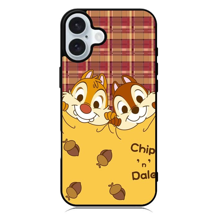 Chip And Dale iPhone 16 Case QC5960