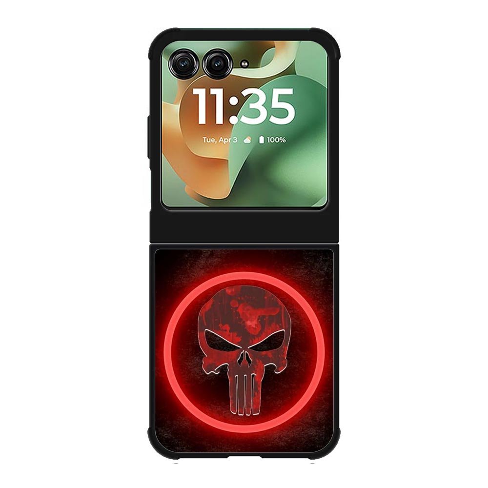 Punisher Red Motorola Moto RAZR 2025 Case OV5798