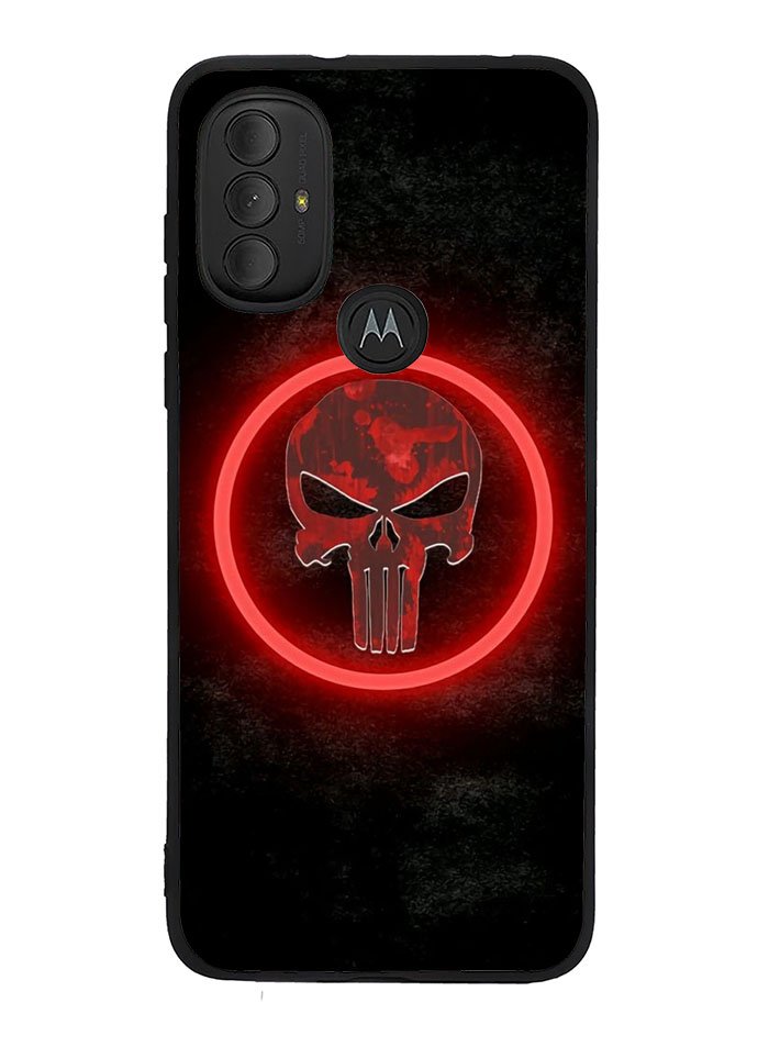 Punisher Red Motorola Moto G Pure 2021 , Moto G Power 2022 Case OV5798