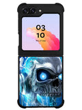 Skull Blue Samsung Galaxy Z Flip 5 5G 2023 Case