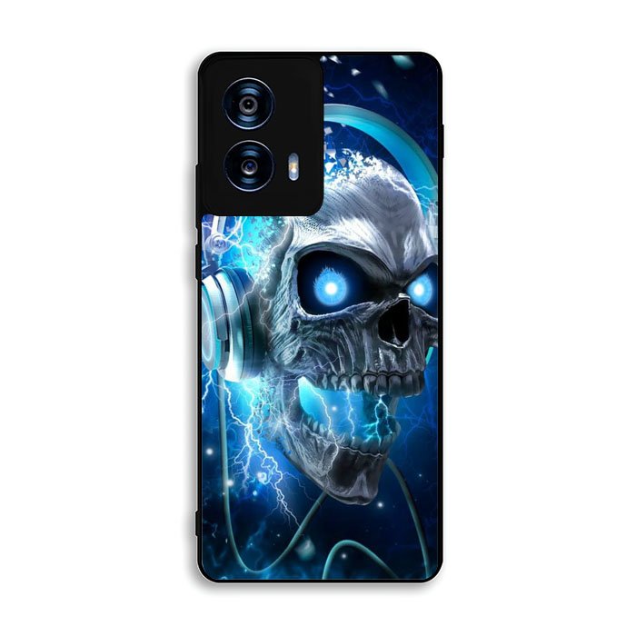 Skull Blue Motorola Moto G Power 5G 2024 Case OV8303