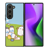 Molang Coon Milk Samsung Galaxy Z Fold 6 5G 2024 Case OV5836