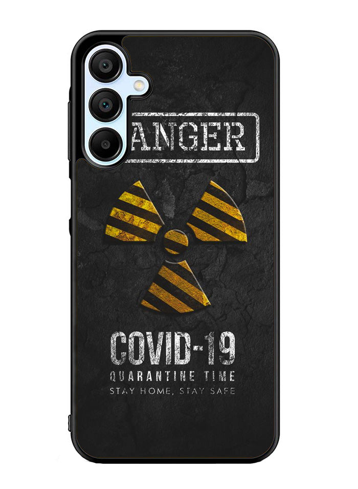 Danger Covid 19 Samsung Galaxy A35 5G Case OV6132