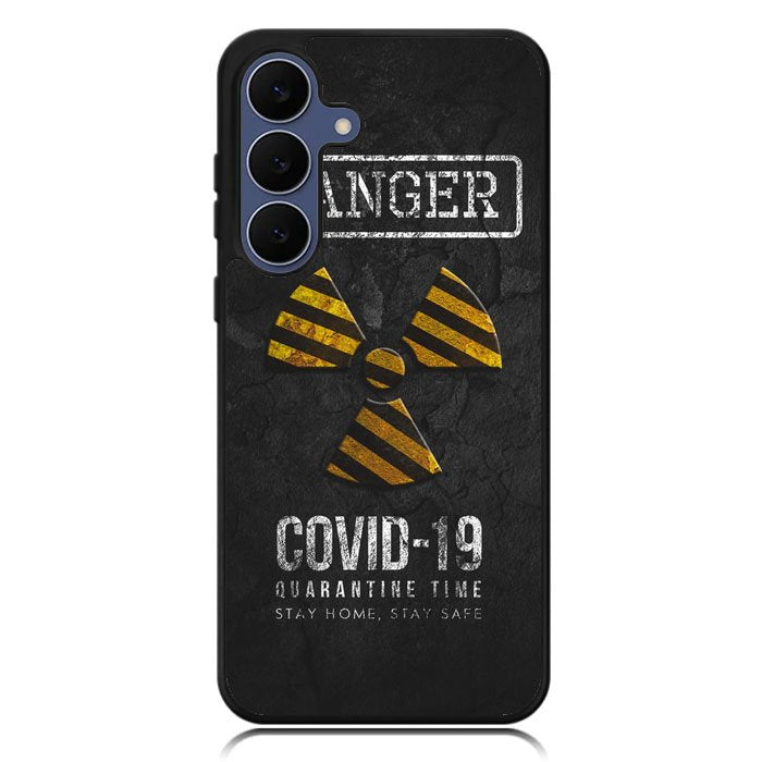 Danger Covid 19 Samsung Galaxy S25 FE Case OV6132