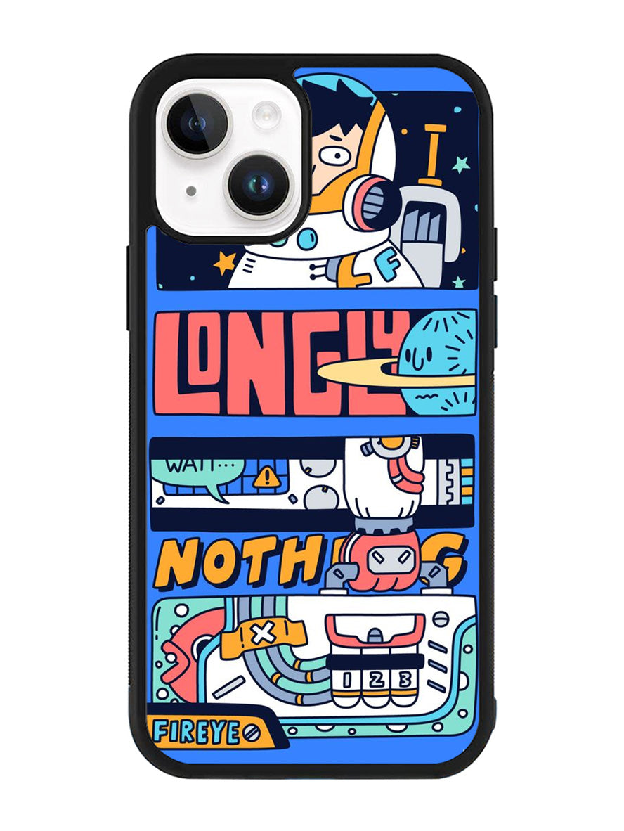 Astronaut Lonely iPhone 14 Plus Case QC3887