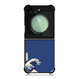 Blue Waves Samsung Galaxy Z Flip 6 Case