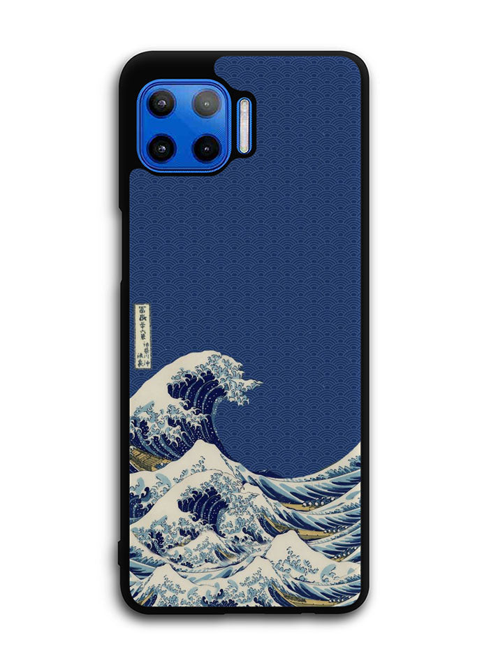 Blue Waves Motorola Moto One 5G Case , Moto One 5G UW Case , Moto G 5G Plus Case