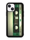 Tape Mis Green iPhone 14 Case QC6084
