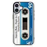 Tape Retro iPhone 16 Plus Case QC6083