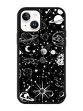 Black Galaxy iPhone 14 Plus Case QC4162