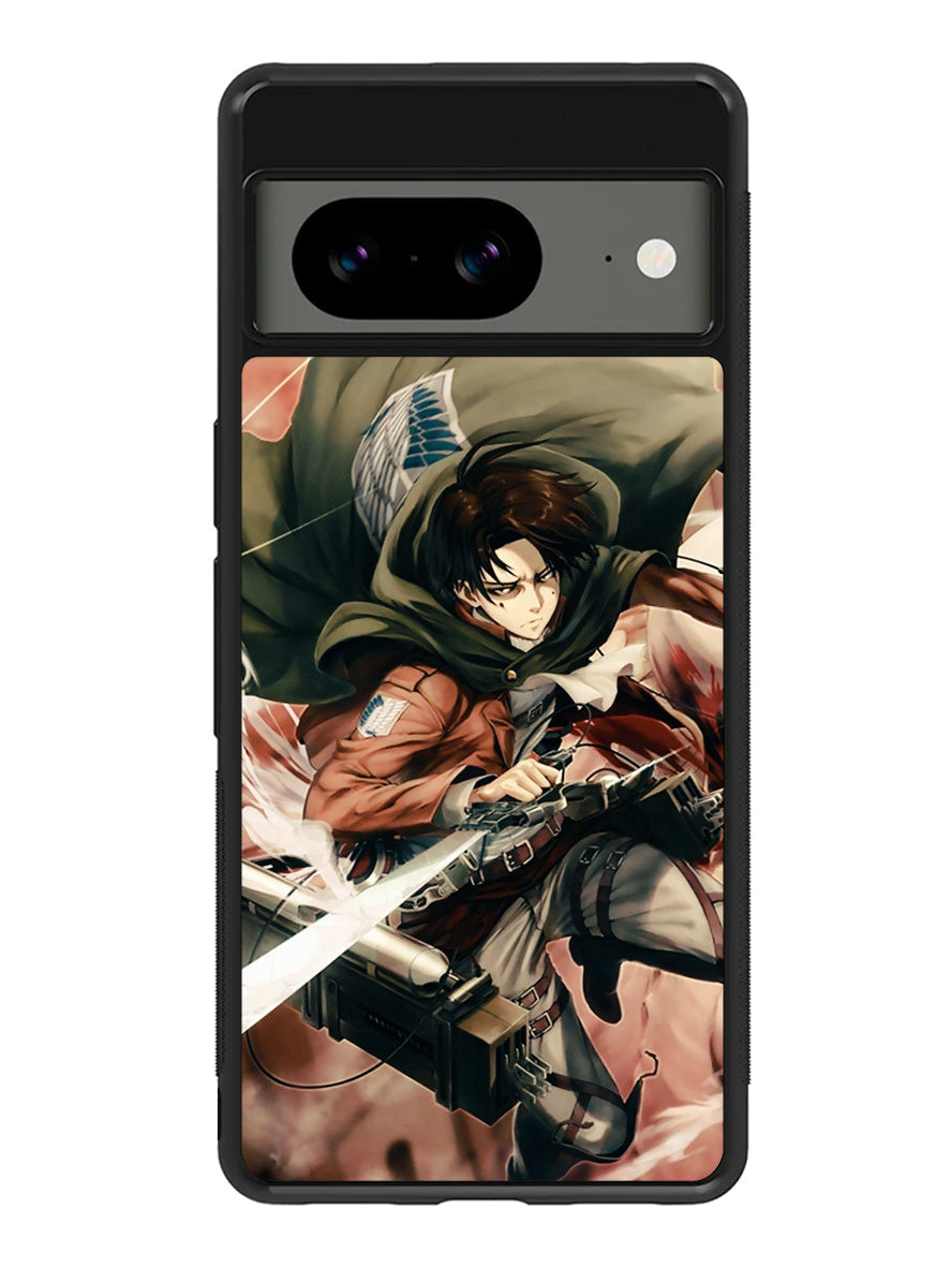 Levi Ackerman Anime Google Pixel 8 Case QC3502