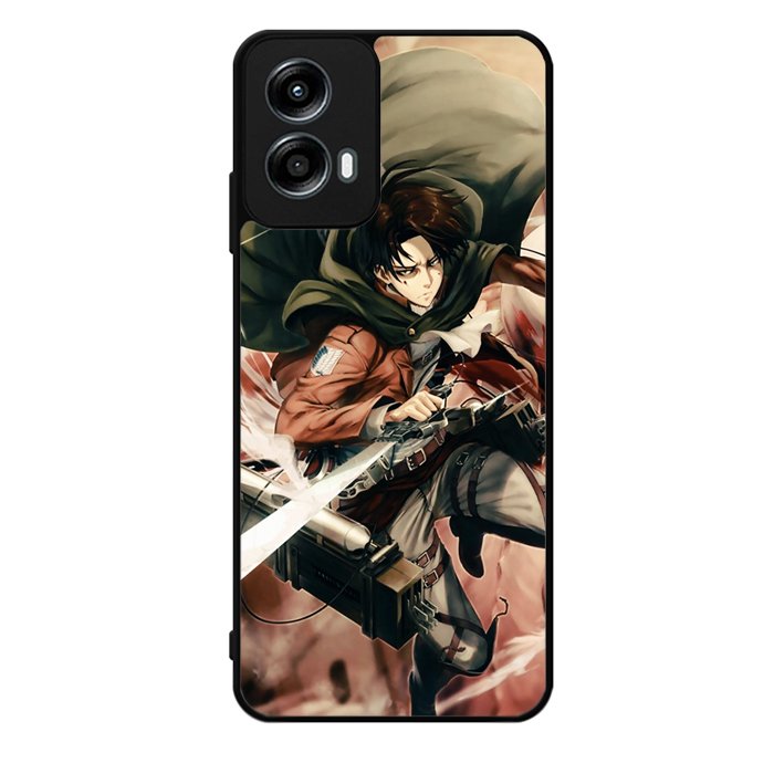 Levi Ackerman Anime Motorola Moto G Play 2024 Case OV3502