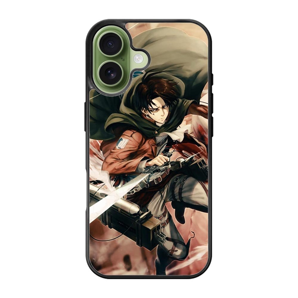 Levi Ackerman Anime iPhone 17 Case QC3502