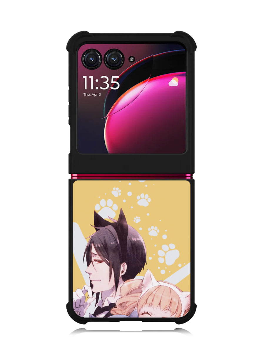Black Butler Motorola Moto Razr Plus 2023 , Moto Razr+ 2023 Case OV4168