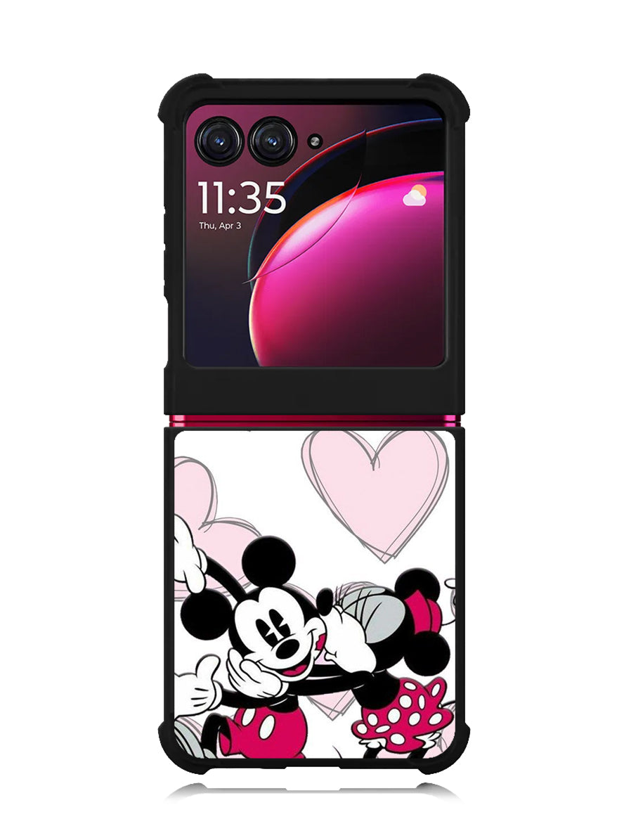 Minnie Kiss Mickey Motorola Moto Razr Plus 2023 , Moto Razr+ 2023 Case OV8073