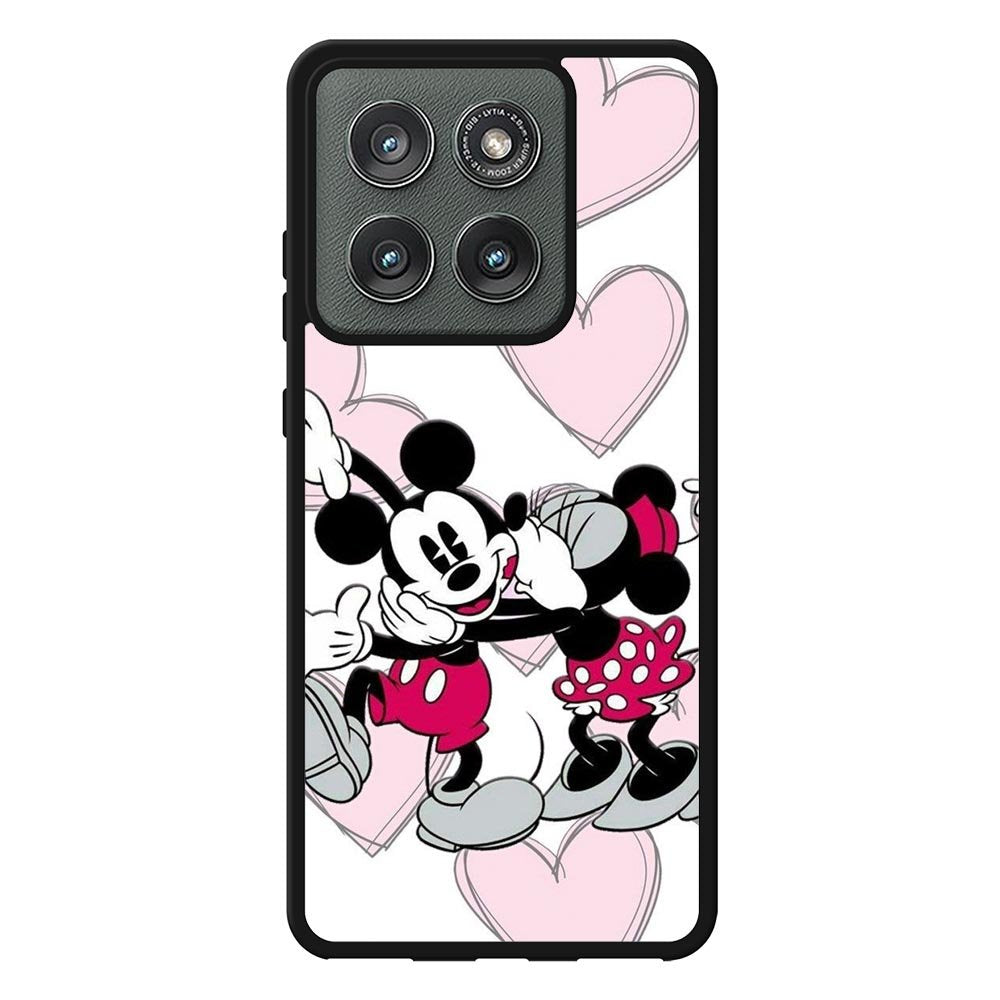 Minnie Kiss Mickey Motorola Moto Edge 2025 Case QC8073