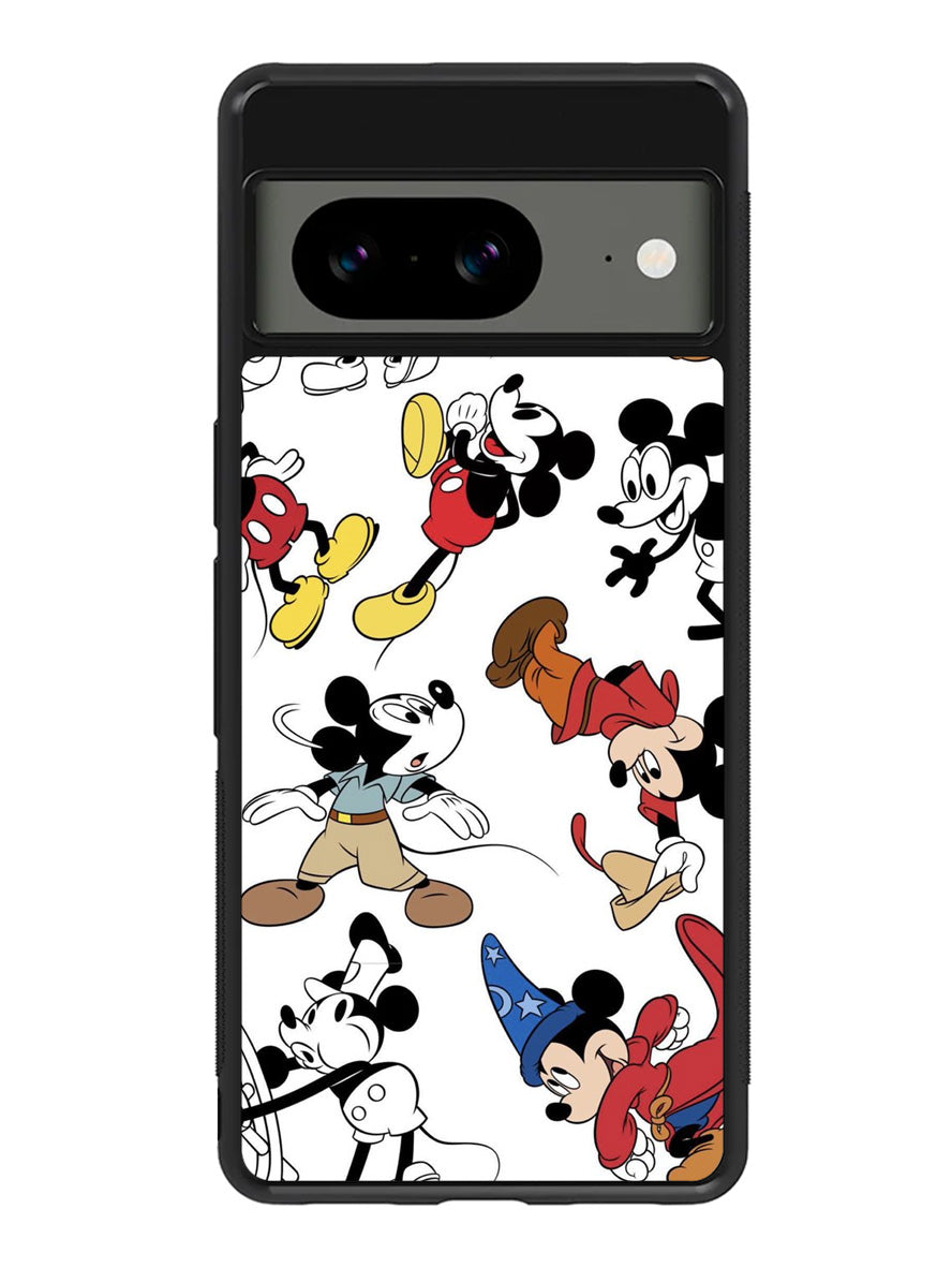 Mickey Mouse Pattren Google Pixel 8A Case QC8087