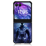 Spiderman Black Motorola Moto Razr Plus 2024 , Moto Razr+ 2024 Case OV7875