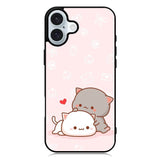 Chibi Cat iPhone 16 Case QC8494