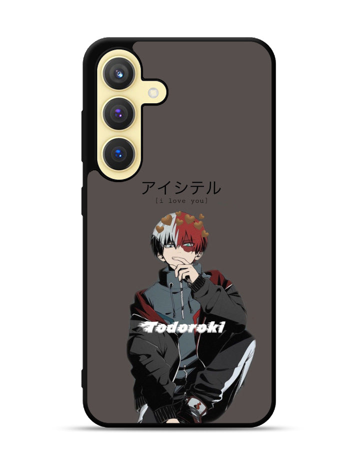 Todoroki Anime Samsung Galaxy S25 5G Case OV7781