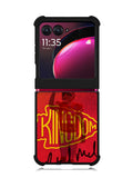 Kansas City Chiefs Motorola Moto Razr Plus 2023 , Moto Razr+ 2023 Case OV8206