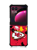 KC Chiefs Motorola Moto Razr Plus 2023 , Moto Razr+ 2023 Case