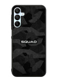 Squad Black Camo Samsung Galaxy A35 5G Case OV9401
